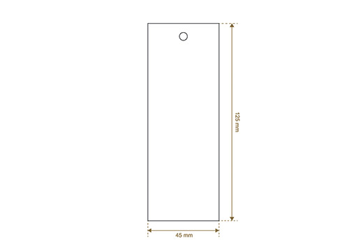Κρεμάστε ετικέτες Fashion Style Μοντέλο HT-M121