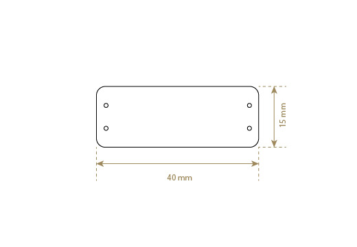 Ετικέτες από ψεύτικο δέρμα Μοντέλο EP-M104