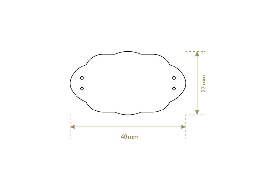 Ετικέτες από γνήσιο δέρμα Μοντέλο EP-M13
