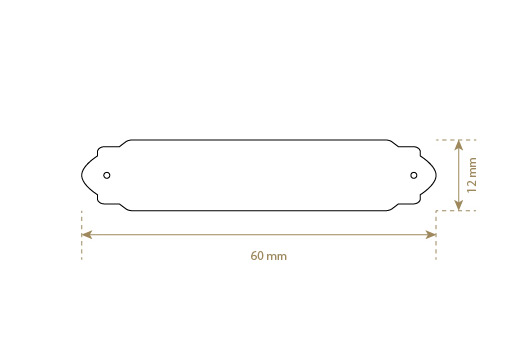 Ετικέτες από γνήσιο δέρμα Μοντέλο EP-M16