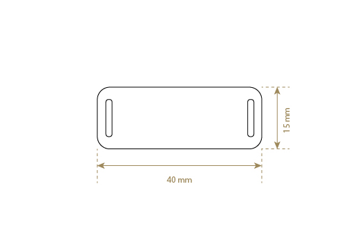 Ετικέτες από ψεύτικο δέρμα Μοντέλο EP-M169