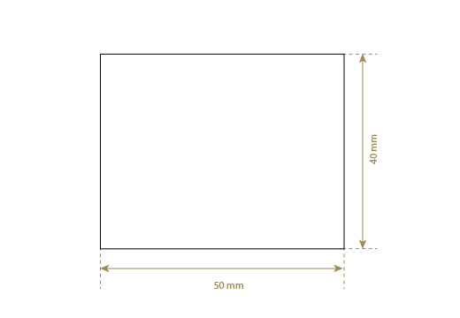 Ετικέτες από γνήσιο δέρμα Μοντέλο EP-M50