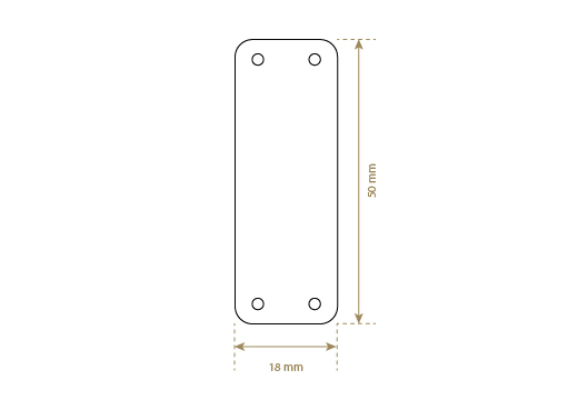 Ετικέτες από γνήσιο δέρμα Μοντέλο EP-M59