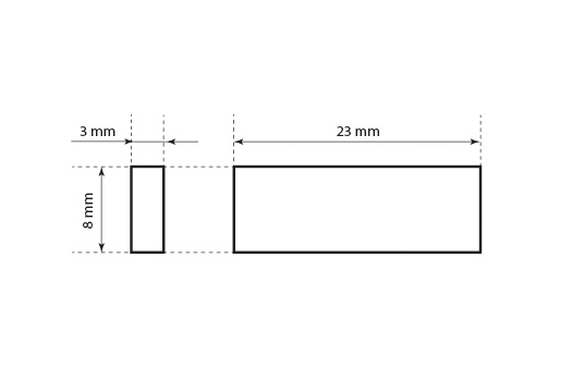 Πλαστικές σφραγίδες Μοντέλο ST-M152