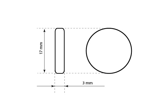 Πλαστικές σφραγίδες Μοντέλο ST-M54