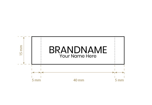 Υφαντή ετικέτα Μοντέλο WL-M10